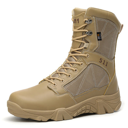 Herren Stiefel Tactical Militärstil Schwarz