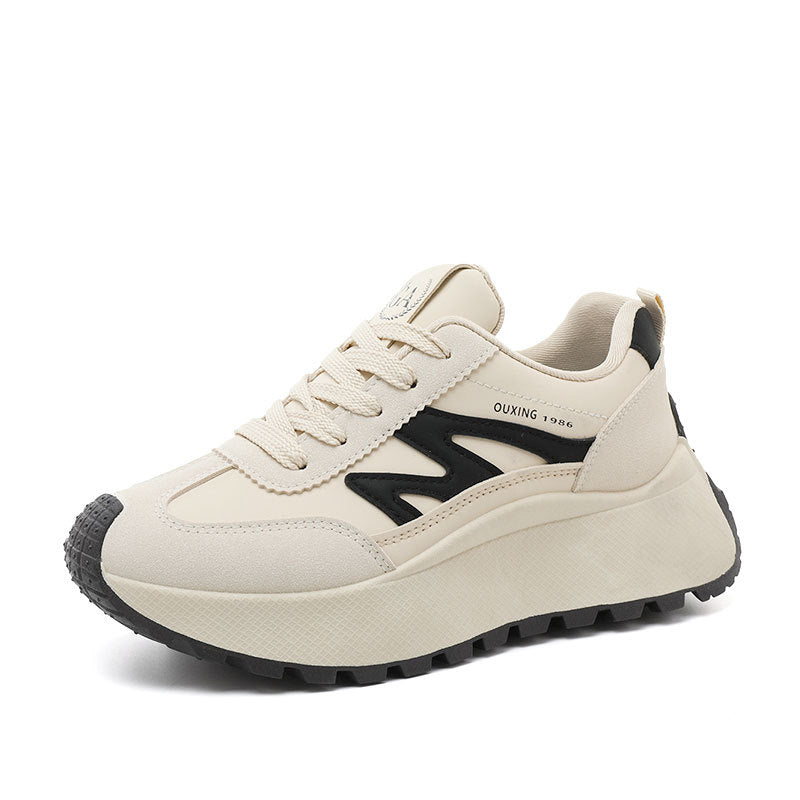 Damen Sneaker Modisch Strapazierfähig Gepolstert