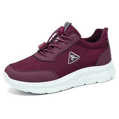 Damen Laufschuhe Sportlich Schnellschnürsystem Elastisch