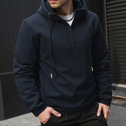 Herren Kapuzenpullover Funktionell Reißverschluss Modern