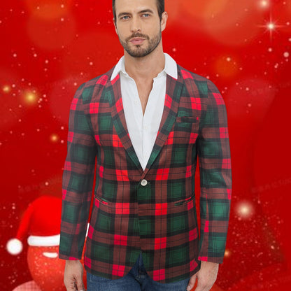 Herren Karoblazer Elegant Berlin Style