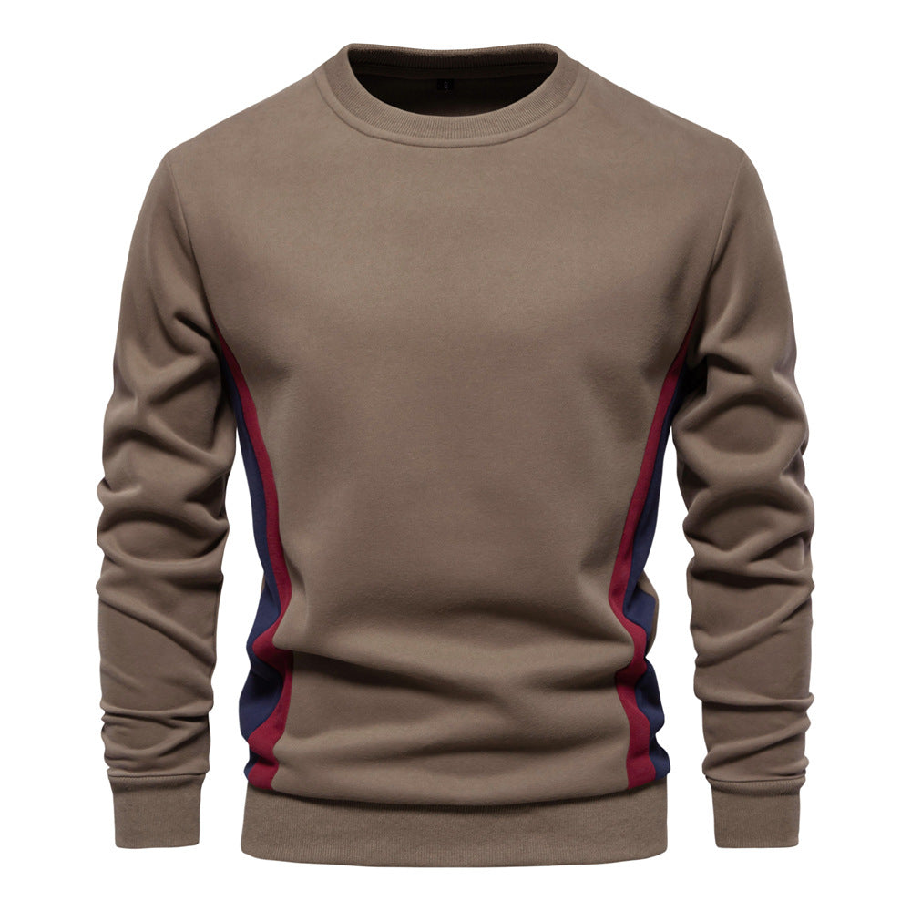 Herren Sweatshirt Moderne Farbblockoptik Casual