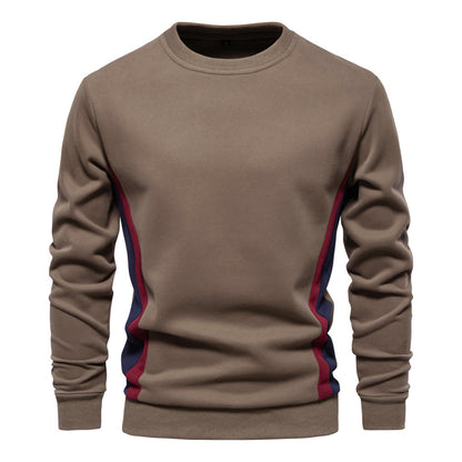 Herren Sweatshirt Moderne Farbblockoptik Casual
