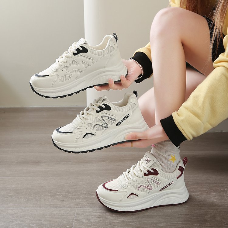Damen Sneaker Bequem Fitnessschuhe Sportlich