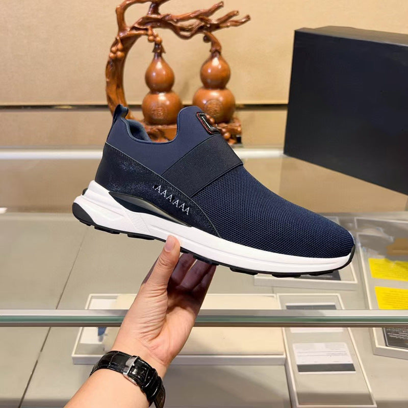Damen Sneaker Slip On Atmungsaktiv Flexibel Netzstruktur - BerlinGlamour