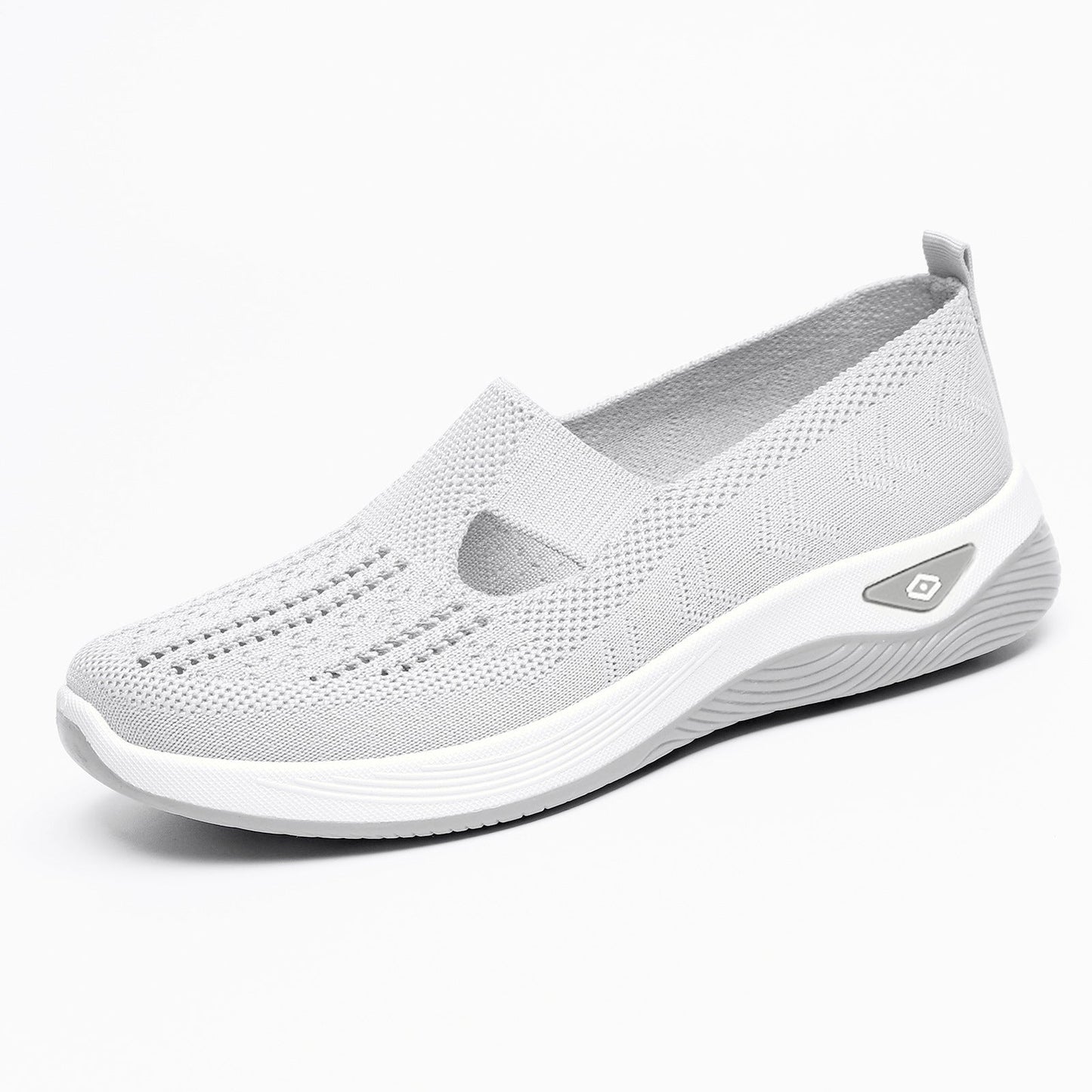 Damen Sneaker Bequem Luftdurchlässig Strickdesign