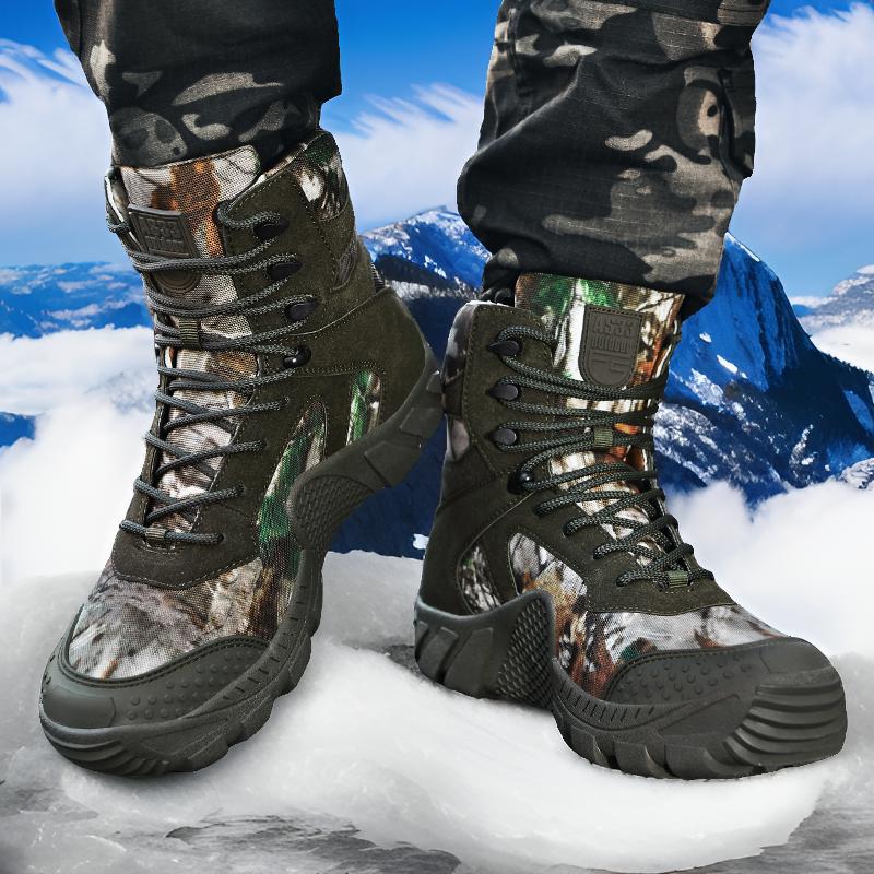 Jagdstiefel Herren Strapazierfähig Wasserfest Outdoor