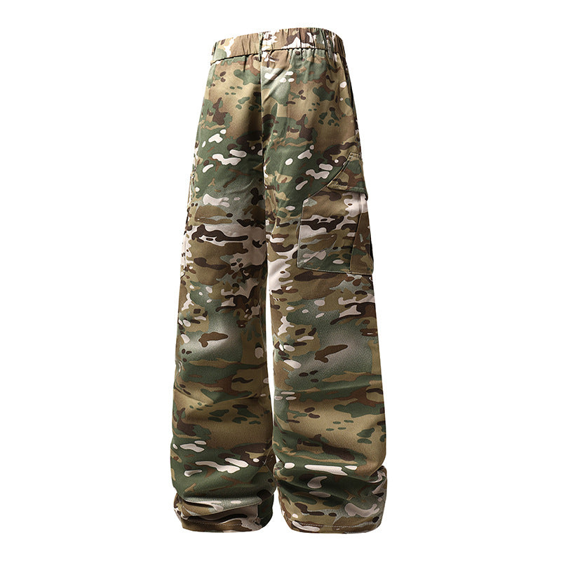 Herren Camouflage-Hose Militärstyle Cargo-Hose