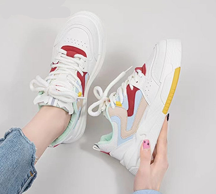 Damen Sneaker Sportlich Mit Dämpfungstechnologie
