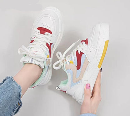 Damen Sneaker Sportlich Mit Dämpfungstechnologie