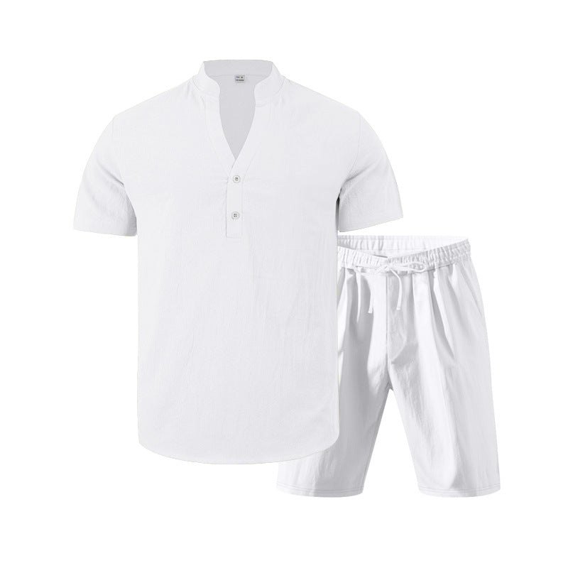 Herren Freizeitanzug Atmungsaktiv Baumwolle Elegant
