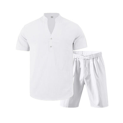 Herren Freizeitanzug Atmungsaktiv Baumwolle Elegant