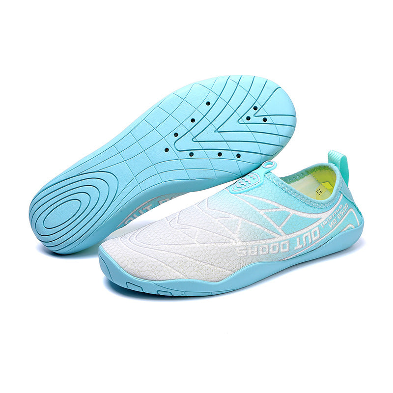 Damen Freizeitschuhe Aqua Schnelltrocker Wasserschuhe Rutschfest