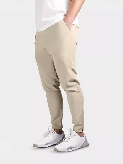 Herren Anzughose Slim Fit Elastisch Mit Taschen