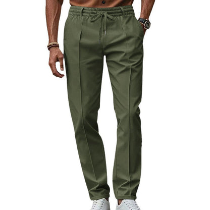Herren Freizeithose Modern Elastischer Bund Slim Fit