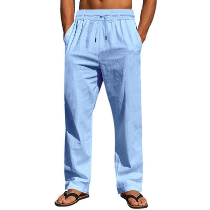Herren Strandhose Lässig Elastisch Mit Seitentaschen