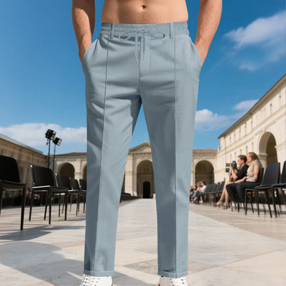 Elegante Herrenhosen Elastisch Bequem Freizeit