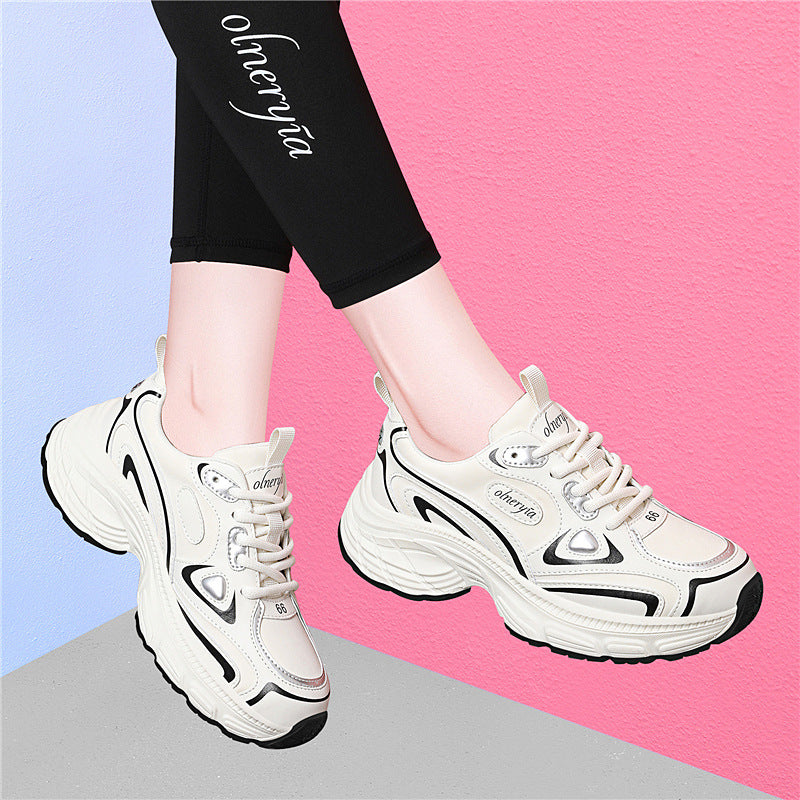 Damen Sneaker Sportlich Chunky Bequem Weite Passform - BerlinGlamour