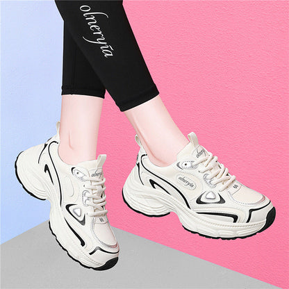 Damen Sneaker Sportlich Chunky Bequem Weite Passform - BerlinGlamour