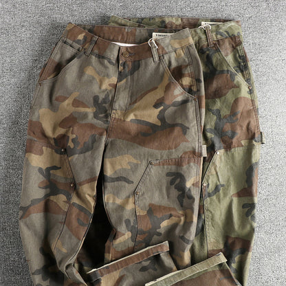 Herren Cargohose Camouflage Modern Multifunktional