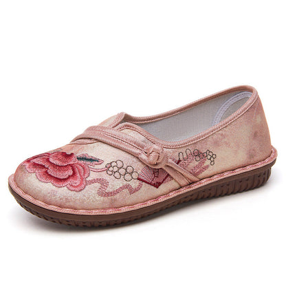 Damen Hausschuhe Bestickt Warme Heidi Schuhe