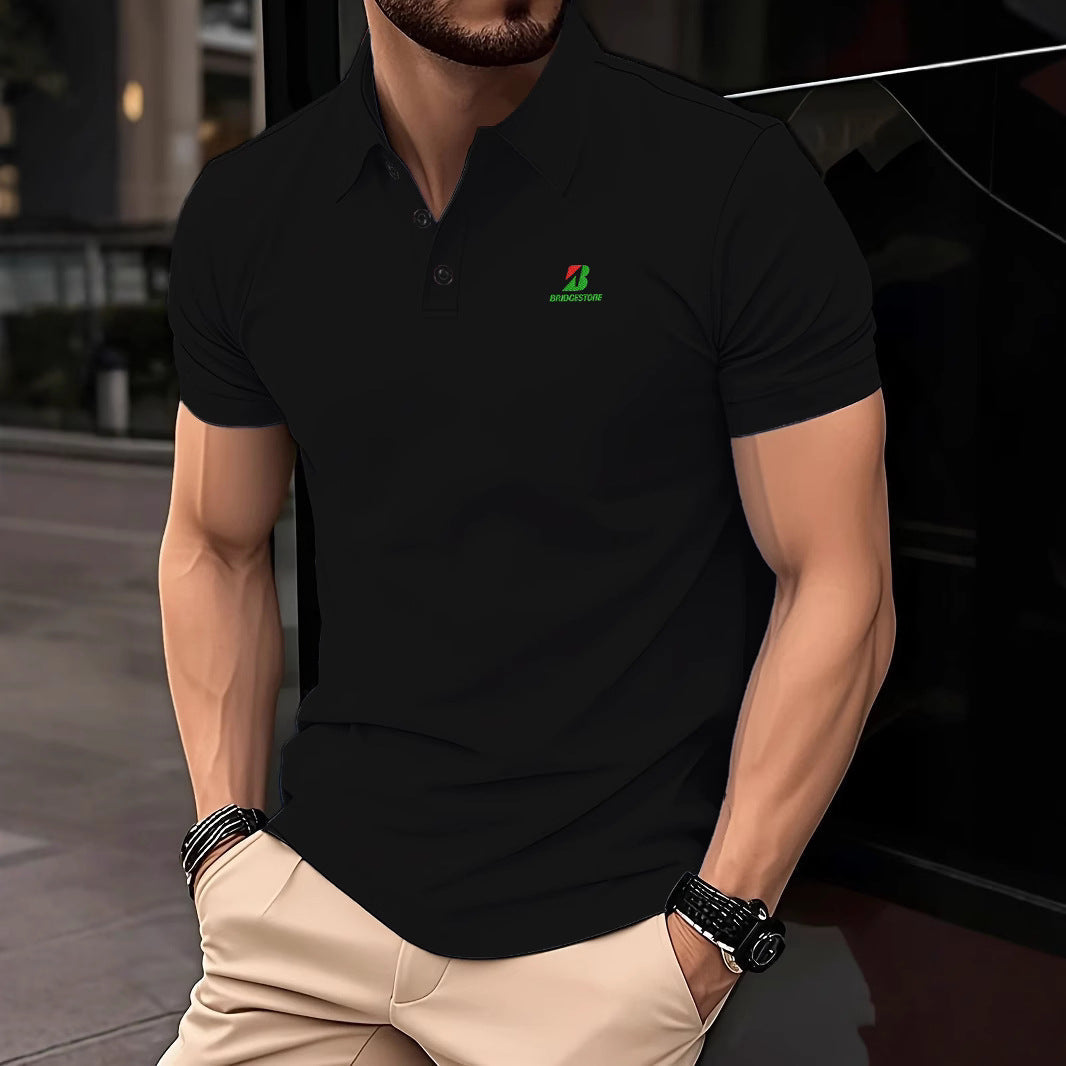 Herren Poloshirt Modern Atmungsaktiv Sportlich