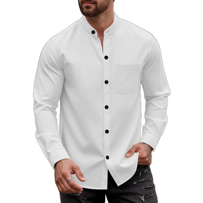Herren Langarmshirt Modernes Strickdesign Berlin Style