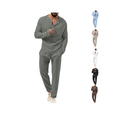Herren Loungewear Set atmungsaktiv bequem Jogginghosen