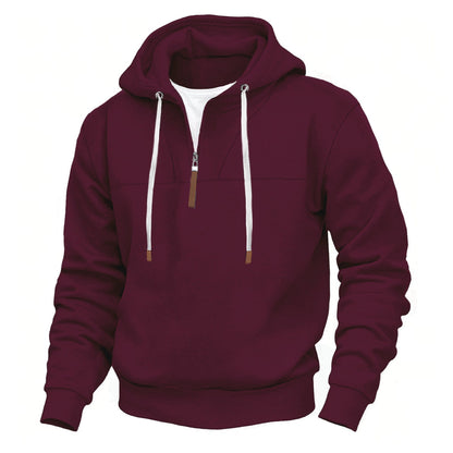 Herren Kapuzenpullover Lässig Modern Mit Reißverschluss
