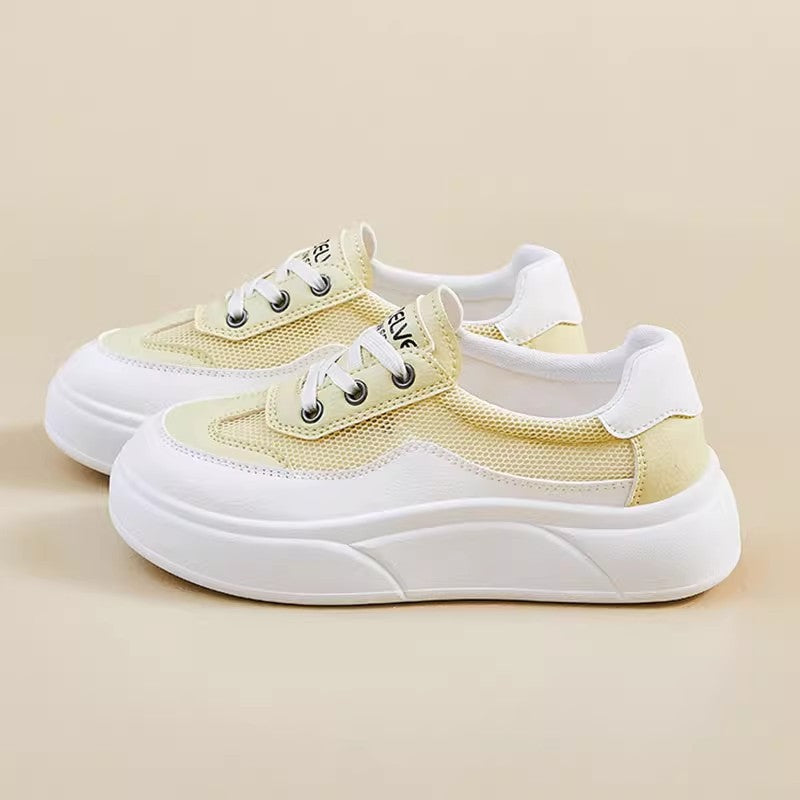 Damen Sneaker Chunky Sportschuhe Bequem Atmungsaktiv