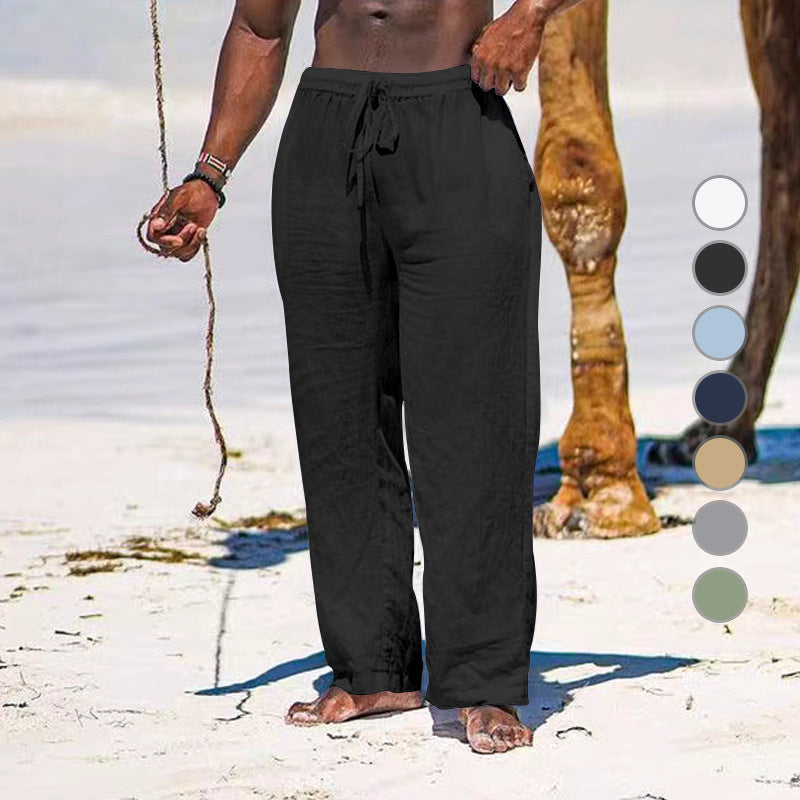 Leinenhose Herren Leicht und Bequem Sommerhose - BerlinGlamour