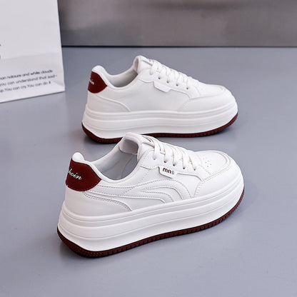 Damen Sneaker Plattform Sportlich Bequem Damenschuhe