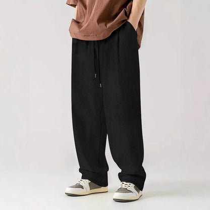 Herren Freizeithose Bequem Locker Schnitt Casual