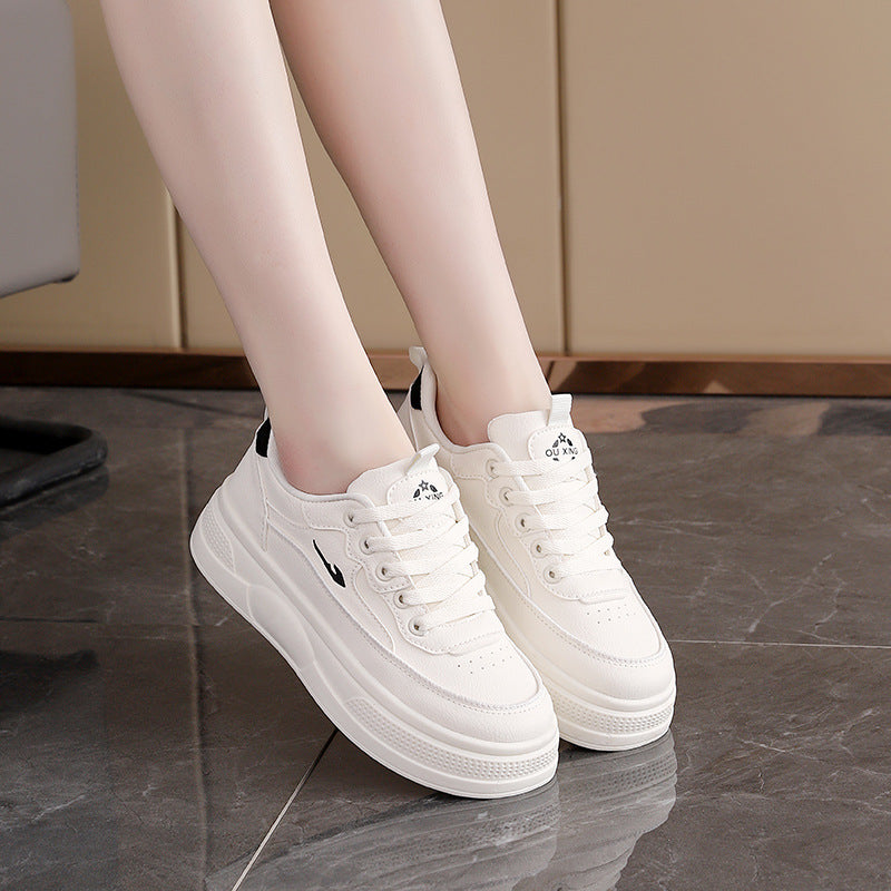Damen Sneaker Plattform atmungsaktiv Modisch