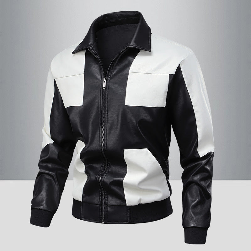 Lederjacke Herren Schwarz Glamour Style - BerlinGlamour