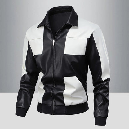 Lederjacke Herren Schwarz Glamour Style - BerlinGlamour