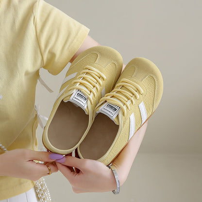 Damen Freizeitschuhe Bequem Offener Fersenbereich Ergonomisch