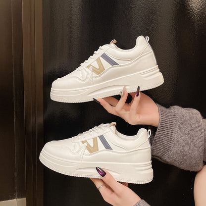 Damen Sneaker Hoch Plattform Orthopädisch Bequem - BerlinGlamour