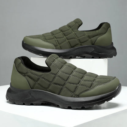 Damen Sneaker Bequem Leicht Slip-On Schuhe Mit Weichem Innenleben