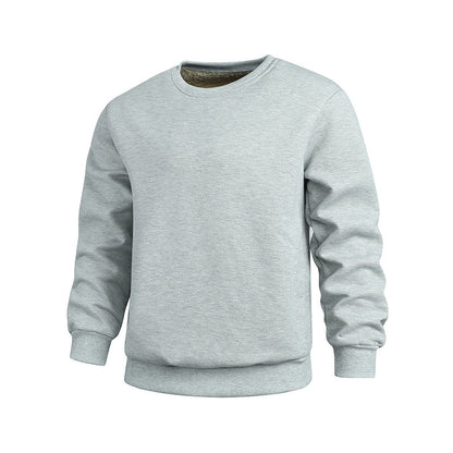 Herren Fleecepullover Bequem Warm Rundhals