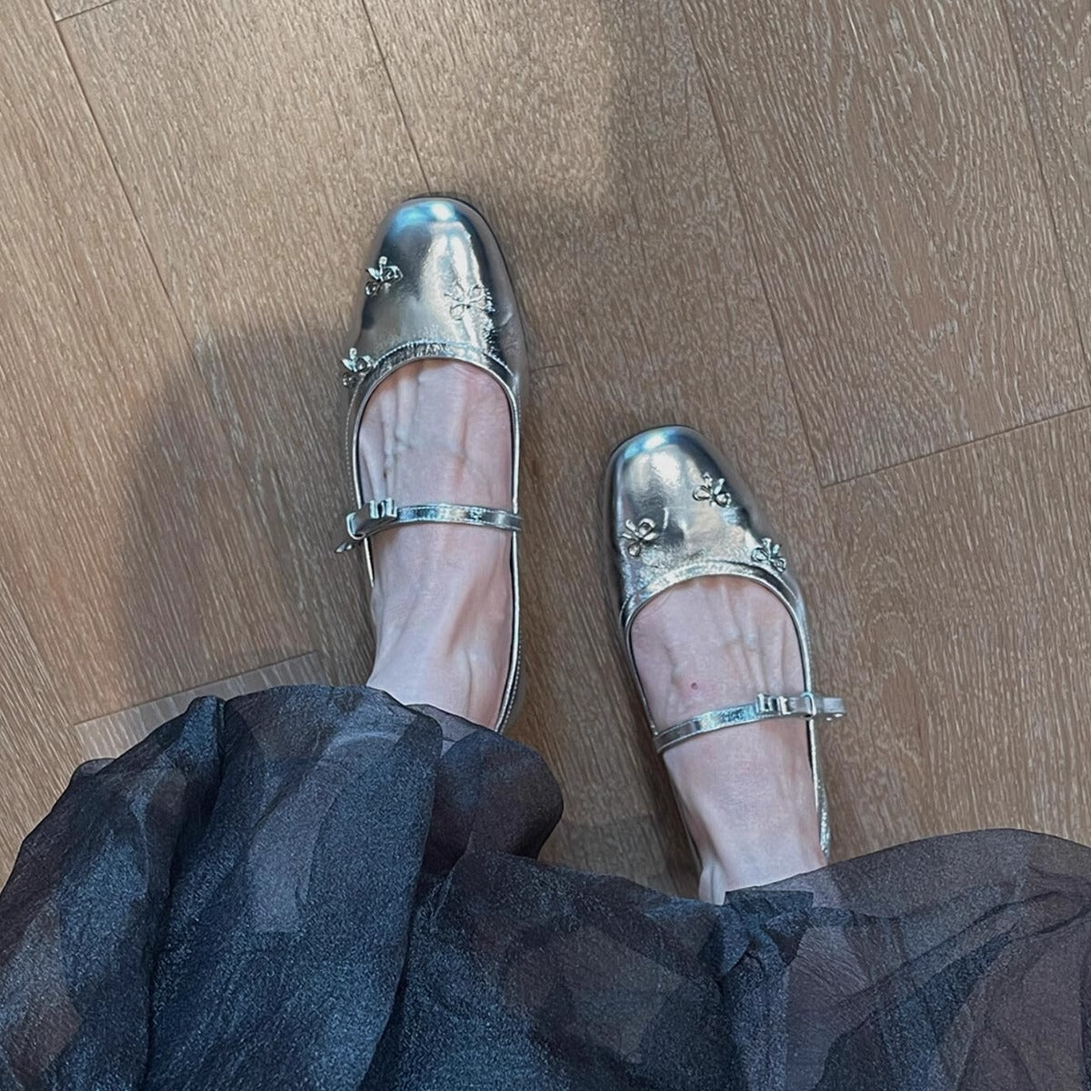 Damen Slipper Elegante Metall Schnalle Comfort - BerlinGlamour
