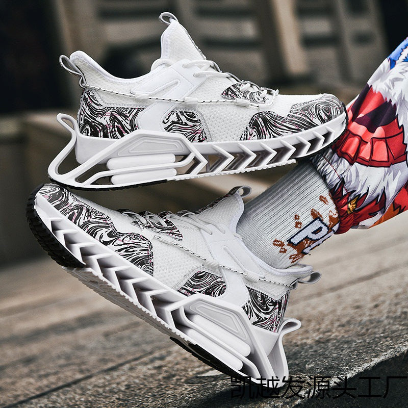Damen Sneaker Sportlich Multifunktions Laufschuhe Mit Dämpfung