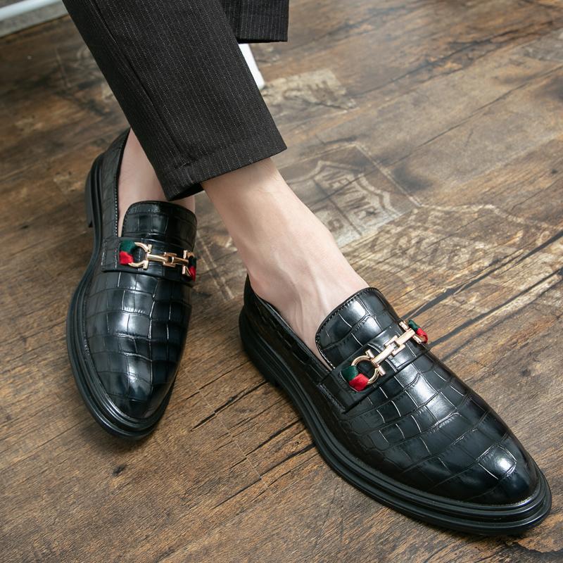 Herren Loafers Elegante Leder Schuhe Schwarz Modern - BerlinGlamour