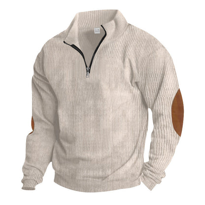 Herren Pullover Leder Optik Berlin Style - BerlinGlamour