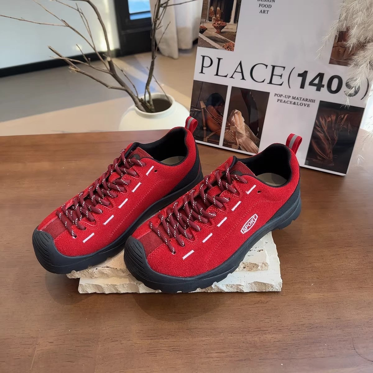 Damen Sneaker Outdoor Schuhe Robust Rutschfest