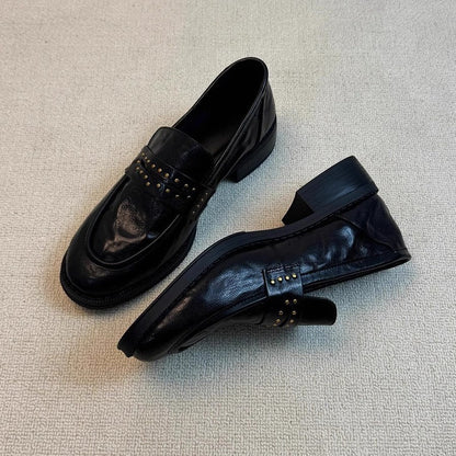 Damen Mokassins Luxus Zierverschluss Elegante Mode