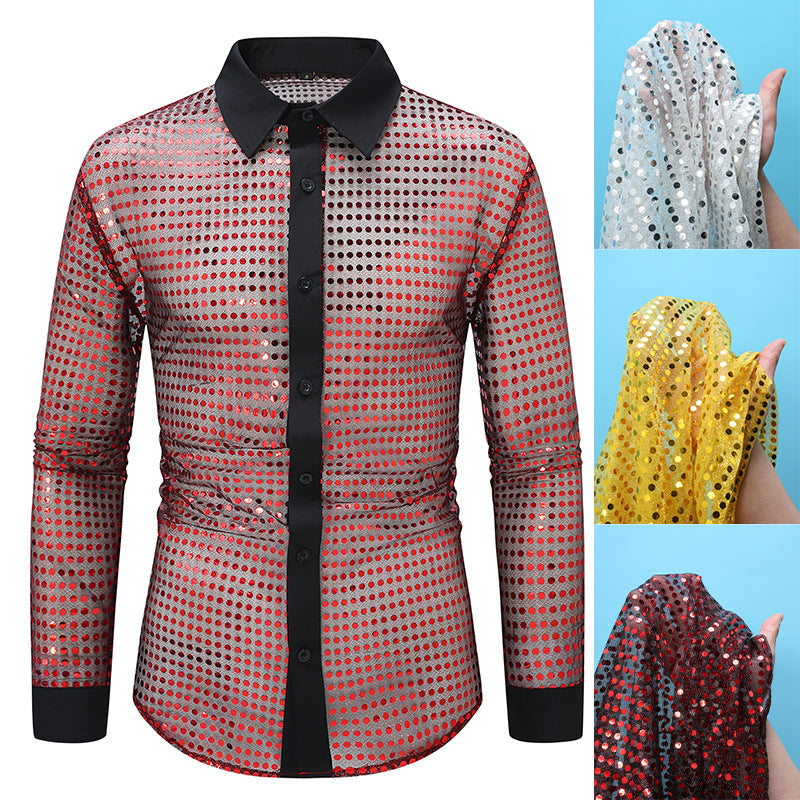 Herren Hemd Modern mit Netzdesign Trendig - BerlinGlamour