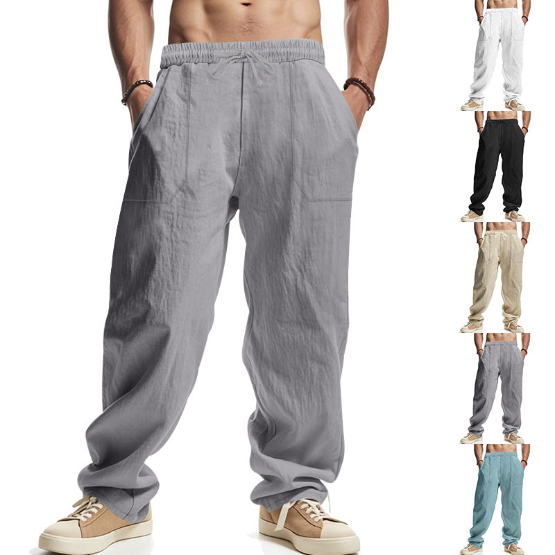 Herren Utility-Hose Elastisch Bequem mit großen Taschen