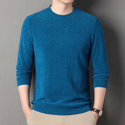 Herren Strickpullover Modern 3D Muster Hochwertig