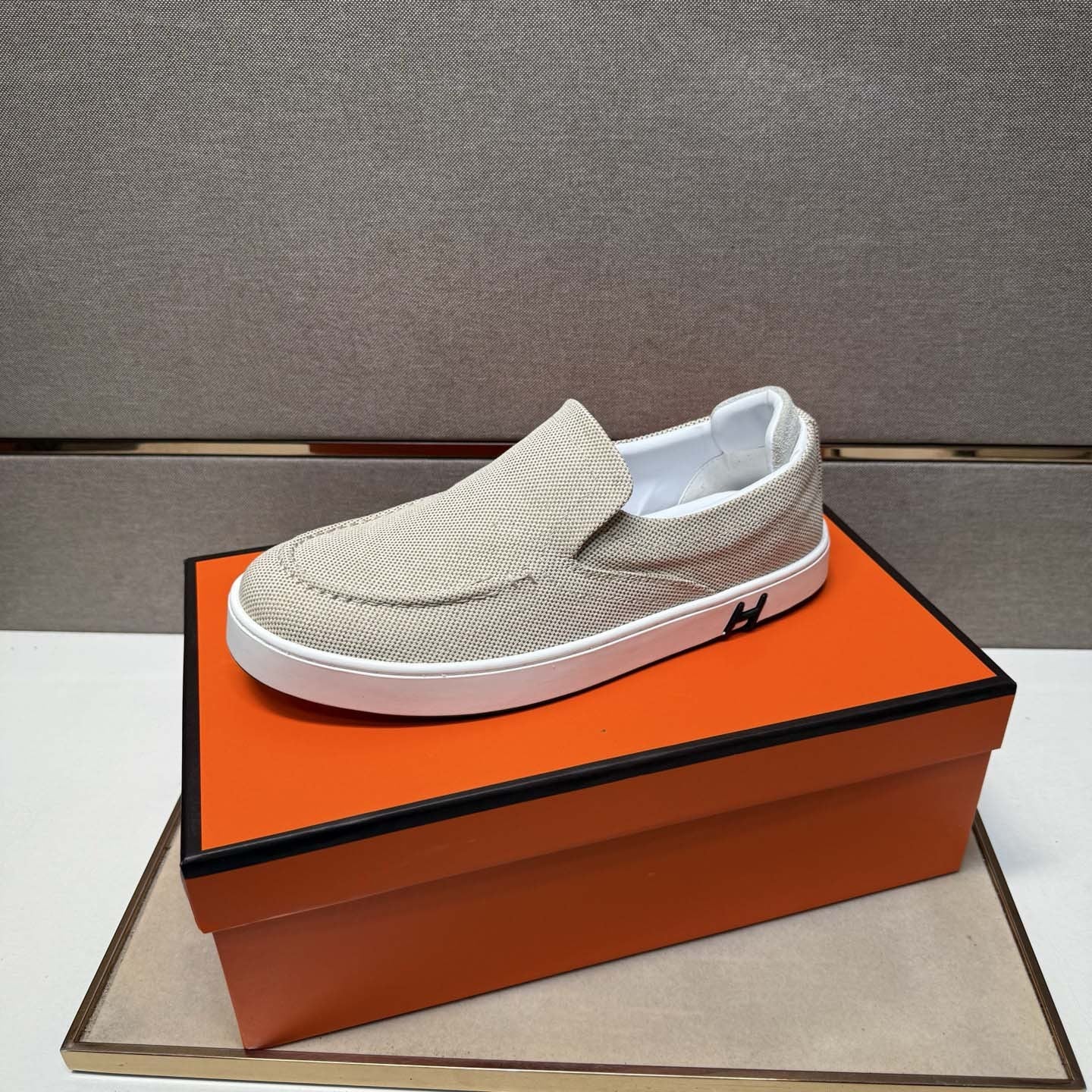 Damen Sneaker Slip-On Elegant Bequem Komfortschuh